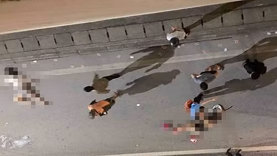 Hiện trường vụ tai nạn tại hầm Kim Liên (Ảnh: Internet).