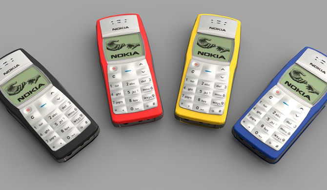 Nokia 1100 là điện thoại bán chạy nhất thế giới 