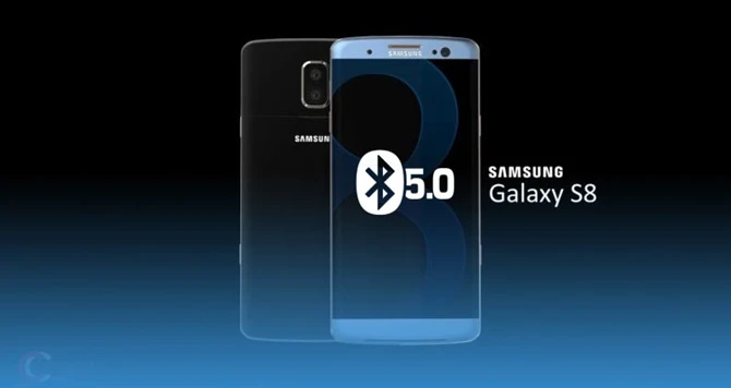  Galaxy S8 là smartphone đầu tiên trang bị Bluetooth 5.0