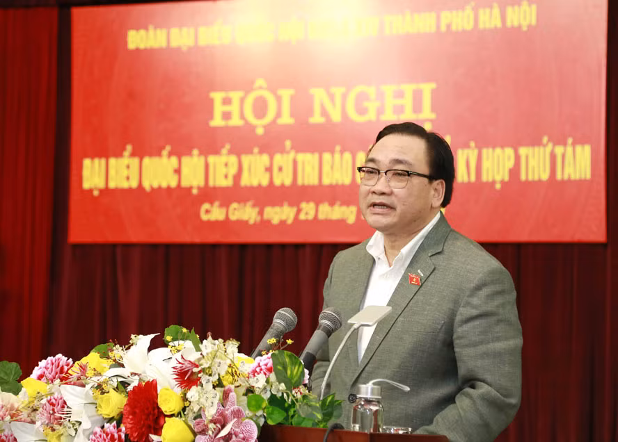 Bí thư Thành ủy Hà Nội Hoàng Trung Hải