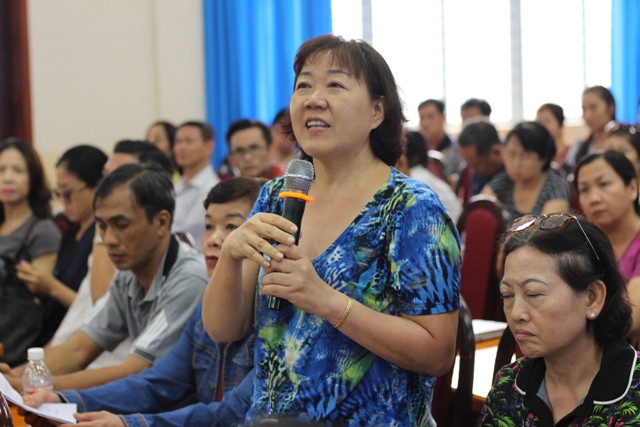 Nhiều thắc mắc được các PH đưa ra tại chương trình