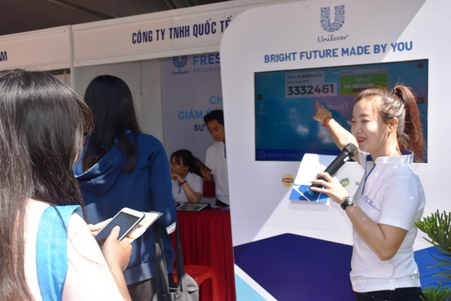 SV tìmh hiểu mô hình tuyển dụng của Unilever