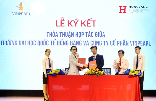 HIU ký kết hợp tác với Công ty cổ phần Vinpearl về hỗ trợ SV thực tập