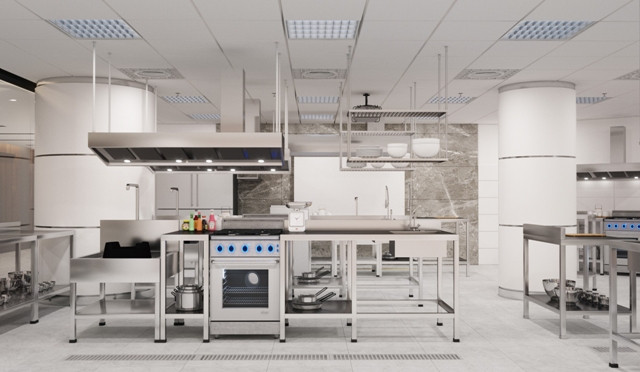 Nội thât nhà bếp của khách sạn Sulyna