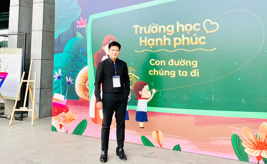 Thầy giáo Đào Chí Mạnh.