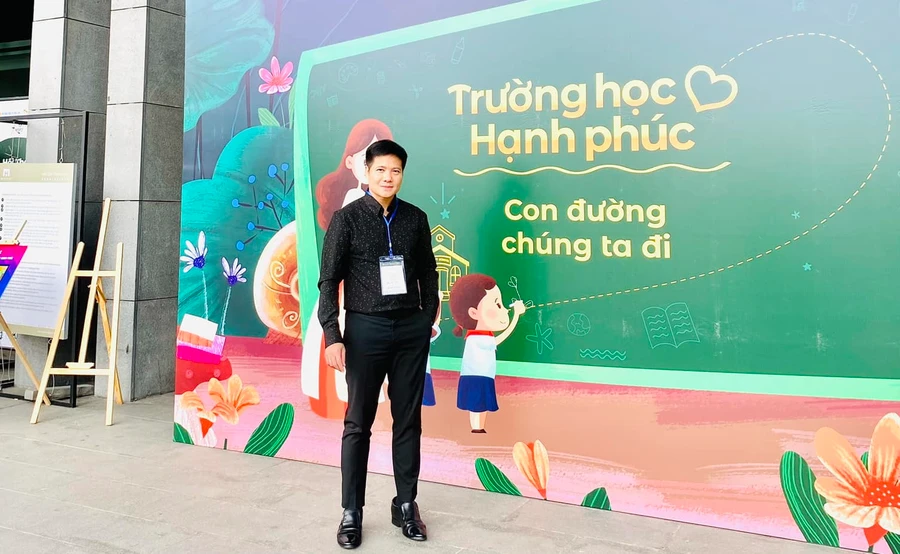 Thầy giáo Đào Chí Mạnh.