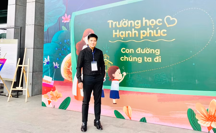 Thầy giáo Đào Chí Mạnh.