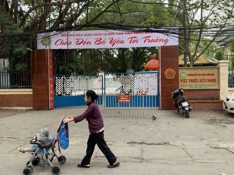 Trường mẫu giáo Việt Triều Hữu nghị nằm trên địa bàn phường Trung Tự, quận Đống Đa, Hà Nội Trường mẫu giáo Việt Triều Hữu nghị nằm trên địa bàn phường Trung Tự, quận Đống Đa, Hà Nội