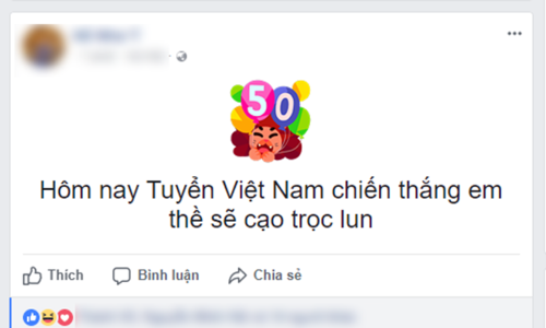 Mạng xã hội ngập hình ảnh ủng hộ tuyển Việt Nam ảnh 7 Mạng xã hội ngập hình ảnh ủng hộ tuyển Việt Nam ảnh 7
