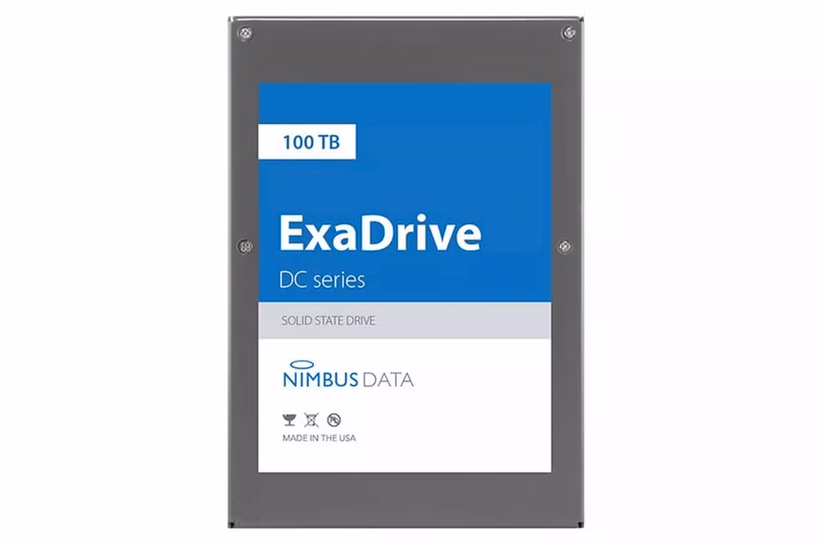 Ổ SSD khủng nhất thế giới có dung lượng lên đến 100TB