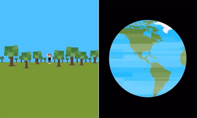 So sánh kích thước của con người với vũ trụ