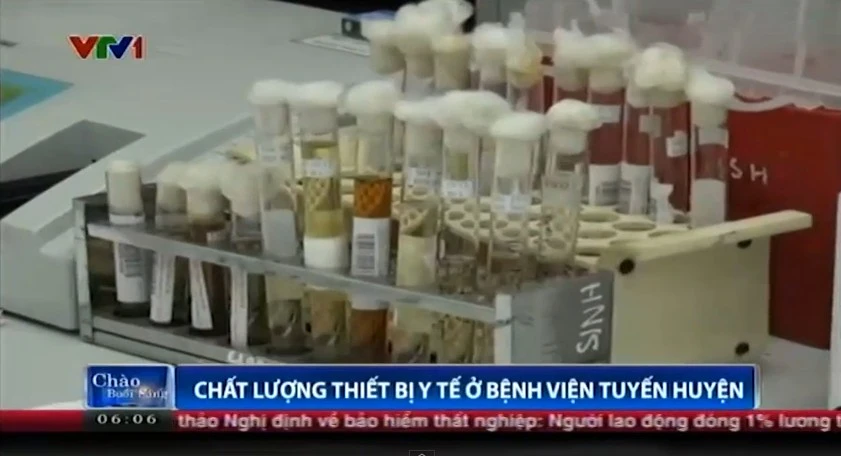 Đáng ngờ về chất lượng, nguồn gốc loạt thiết bị y tế tuyến huyện