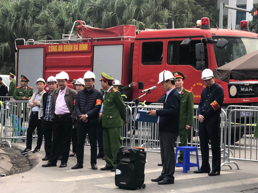 Hà Nội: Cưỡng chế giải phóng mặt bằng tại số 46 Liễu Giai trả đất xây trường