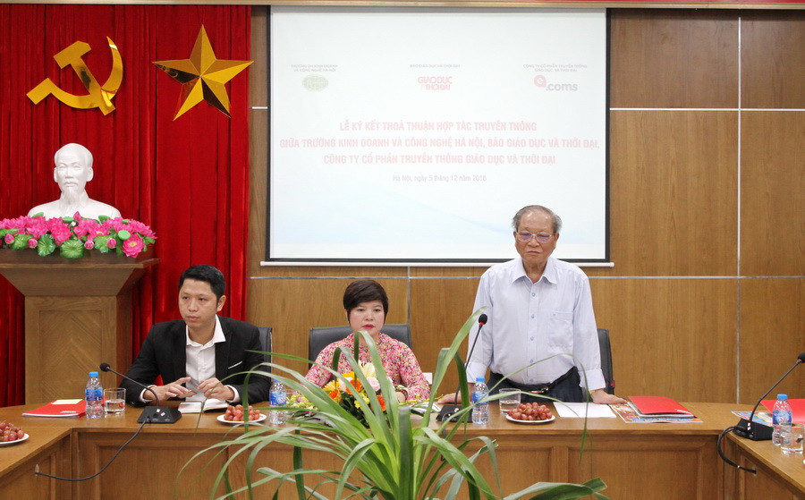 Ông Hà Đức Trụ phát biểu tại buổi lễ