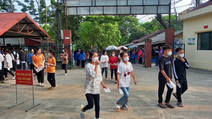 Chiều nay, thí sinh sẽ làm bài thi môn Tiếng Anh, thời gian 60 phút.