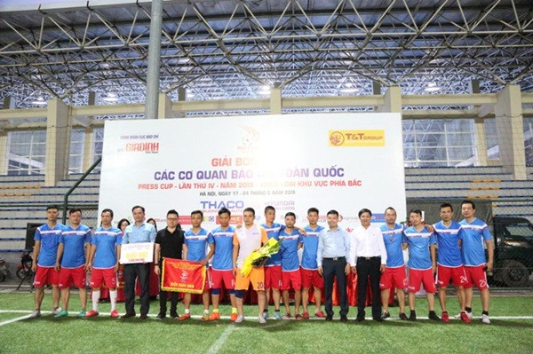 Báo Tuổi trẻ Thủ đô giành giải nhì Press Cup 2019 khu vực miền Bắc. Báo Tuổi trẻ Thủ đô giành giải nhì Press Cup 2019 khu vực miền Bắc.