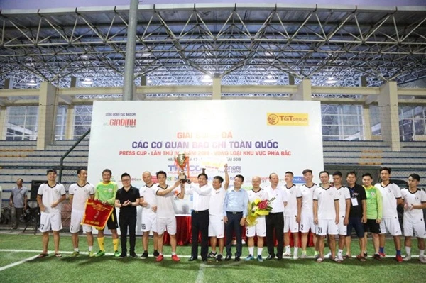 Đài Truyền hình Việt Nam (VTV) đoạt giải nhất vòng loại Press Cup 2019.