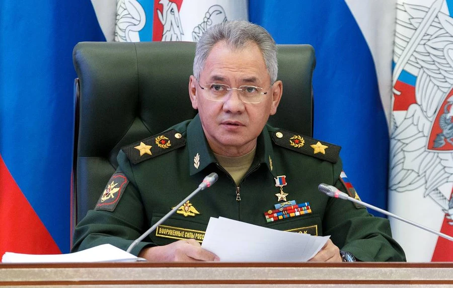 Bộ trưởng Quốc phòng Nga Sergei Shoigu.