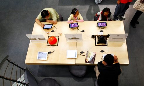 Bên trong cửa hàng Apple Store nhái ở Trung Quốc ảnh 8 Bên trong cửa hàng Apple Store nhái ở Trung Quốc ảnh 8