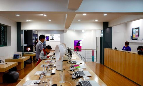 Bên trong cửa hàng Apple Store nhái ở Trung Quốc ảnh 4 Bên trong cửa hàng Apple Store nhái ở Trung Quốc ảnh 4