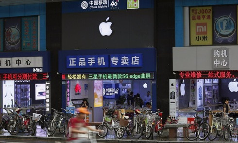 Bên trong cửa hàng Apple Store nhái ở Trung Quốc ảnh 1 Bên trong cửa hàng Apple Store nhái ở Trung Quốc ảnh 1