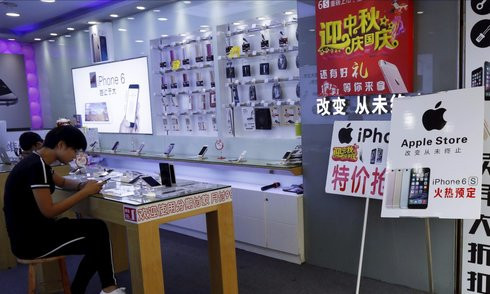 Bên trong cửa hàng Apple Store nhái ở Trung Quốc ảnh 2 Bên trong cửa hàng Apple Store nhái ở Trung Quốc ảnh 2