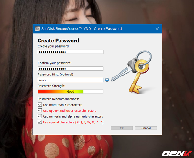 Biến USB thành "két sắt" an toàn cho dữ liệu ảnh 5 Biến USB thành "két sắt" an toàn cho dữ liệu ảnh 5