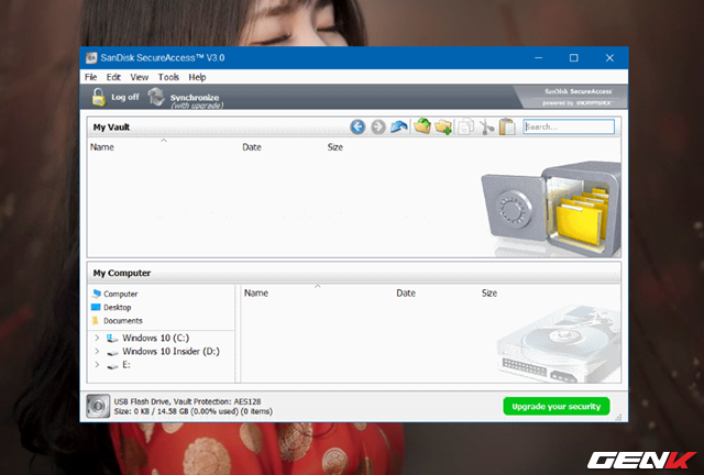 Biến USB thành "két sắt" an toàn cho dữ liệu ảnh 7 Biến USB thành "két sắt" an toàn cho dữ liệu ảnh 7