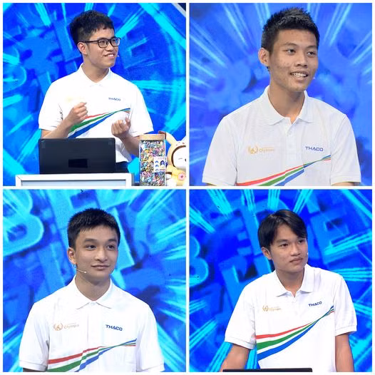 Các thí sinh dự cuộc thi.