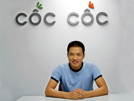 Ông Nguyễn Thanh Bình, một trong những sáng lập viên Cốc Cốc.