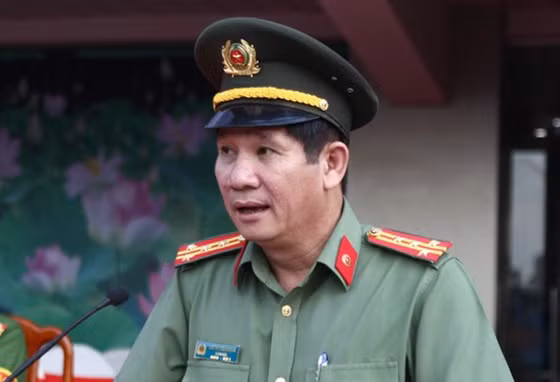 Đại tá Huỳnh Tiến Mạnh, Giám đốc Công an tỉnh Đồng Nai. Ảnh: Báo An ninh Hải Phòng