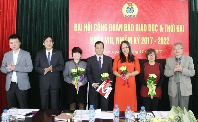 Đại hội Công đoàn Báo Giáo dục và Thời đại thành công tốt đẹp