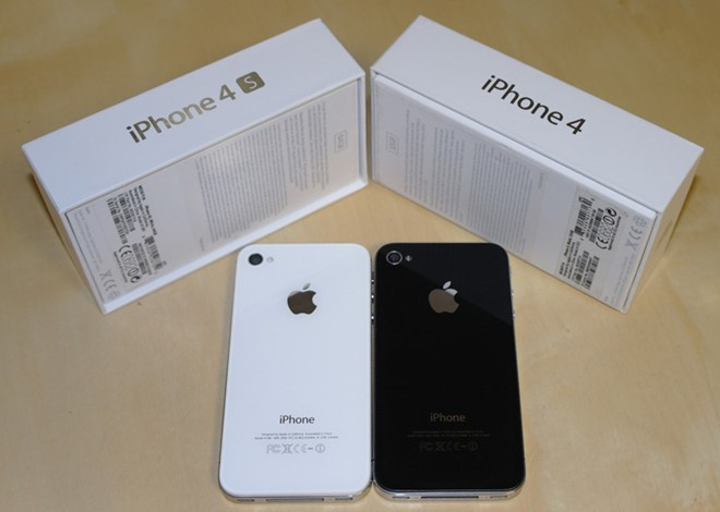 Giá iPhone 4, 4S chính hãng đồng loạt giảm nhẹ