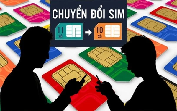 Từ 15/9 bắt đầu chuyển đổi SIM 11 thành 10 số 