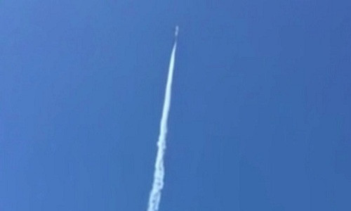 UFO suýt đâm vào chiến đấu cơ Chile