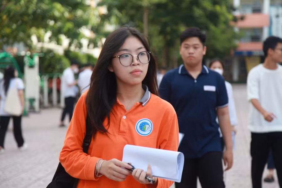 Nhưng một số thí sinh cũng tỏ ra tiếc nuối khi làm sai một số câu.