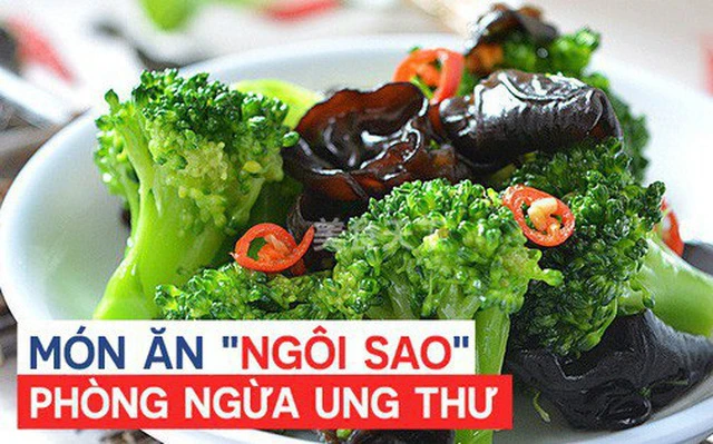 Chuyên gia tiết lộ cách nấu món ăn phòng ngừa ung thư tốt nhất chỉ với mộc nhĩ và súp lơ