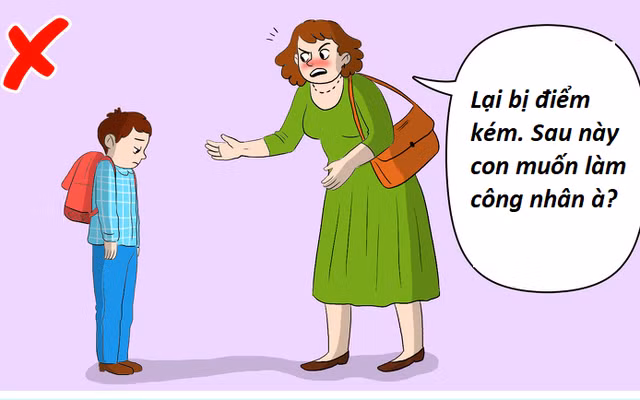 Những sai lầm khi dạy con nhiều phụ huynh mắc phải mà không hay biết: Tổn thương tinh thần cho trẻ là có thật