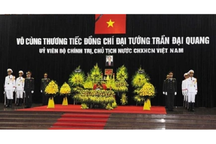 Lễ truy điệu, Lễ an táng Chủ tịch nước Trần Đại Quang