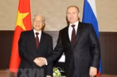 Tổng bí thư Nguyễn Phú Trọng và Tổng thống Liên bang Nga Vladimir Putin. Ảnh TTXVN