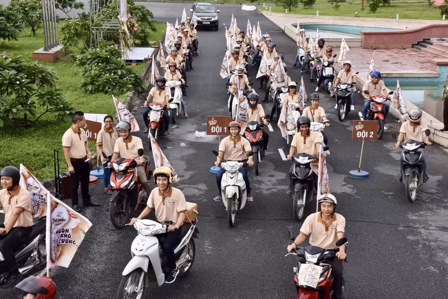 Từ Hà Nam đến Đà Nẵng, Quảng Nam, TP.HCM, Bình Dương, Đồng Nai, Cần Thơ, Hậu Giang,… Hàng triệu thùng sản phẩm Macchiato Không độ đã được Tân Hiệp Phát tung ra thị trường.