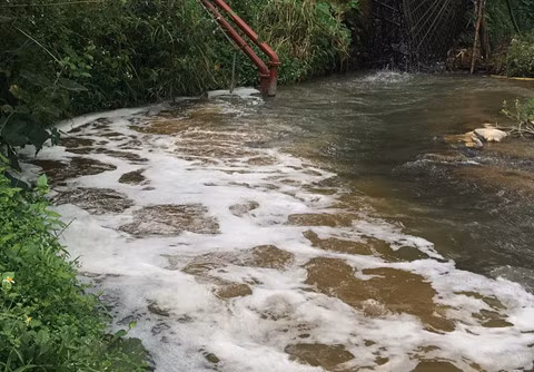 Phạt chủ đầu tư KCN 1,9 tỷ đồng vì xả thải gây ô nhiễm