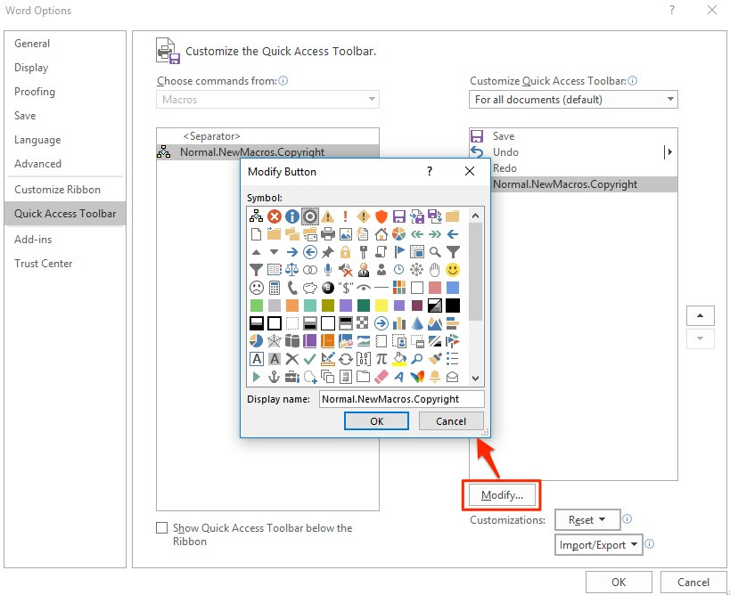 Mẹo chèn nhanh các biểu tượng trong Word ảnh 4 Mẹo chèn nhanh các biểu tượng trong Word ảnh 4