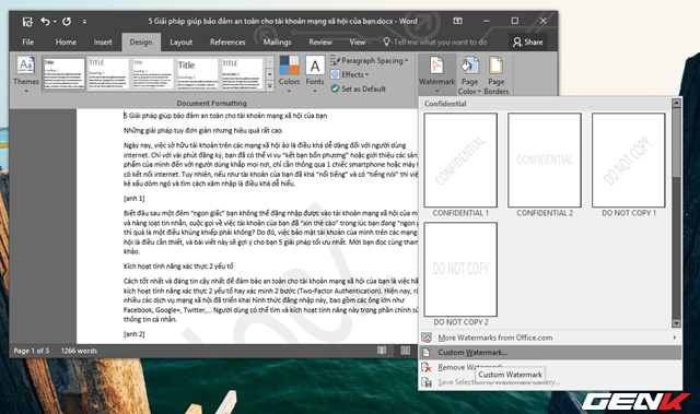 7 tính năng ít được biết đến trong Microsoft Office 2016 ảnh 10 7 tính năng ít được biết đến trong Microsoft Office 2016 ảnh 10