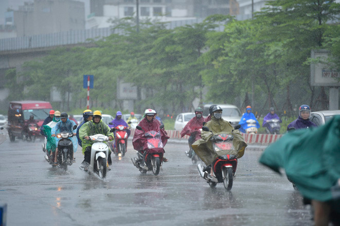 Hà Nội có mưa rào và dông, cục bộ có mưa vừa, mưa to. Hà Nội có mưa rào và dông, cục bộ có mưa vừa, mưa to.