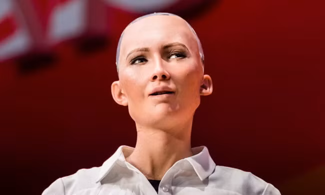 Robot Sophia dự đoán Pháp vô địch World Cup 