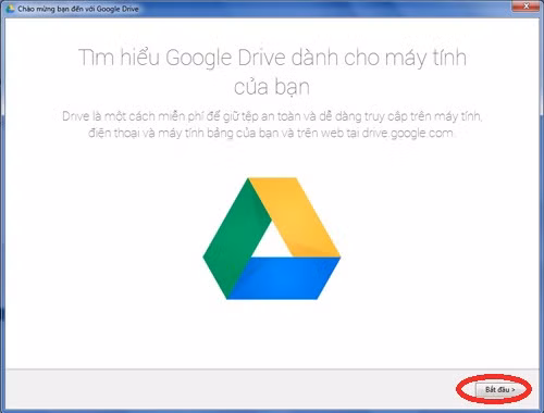 Học cách sử dụng Google Drive trên PC không cần lên drive.google.com
