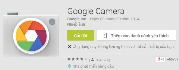 Google Camera mang nhiều tính năng chụp ảnh lên Android KitKat 