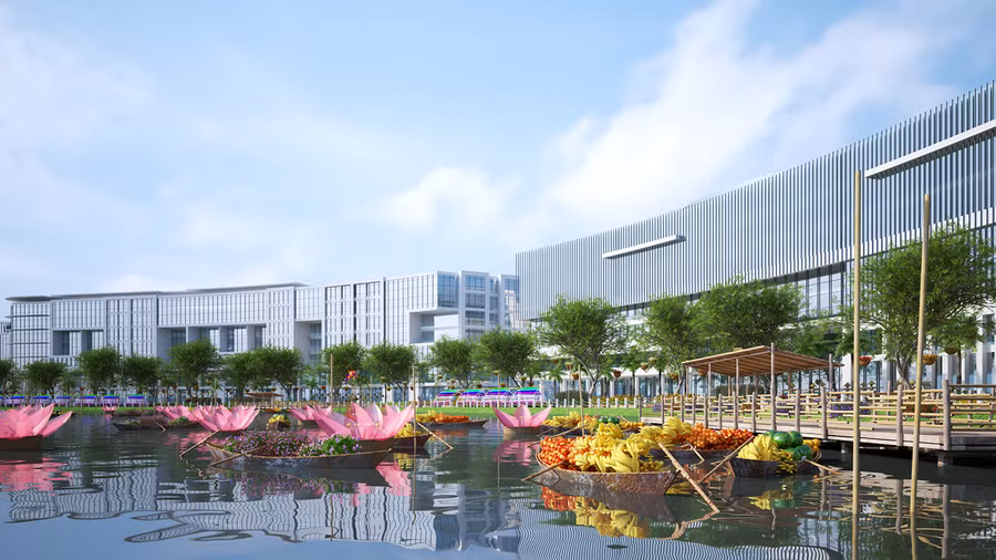 Phối cảnh Bến xuân Phối cảnh Bến xuân