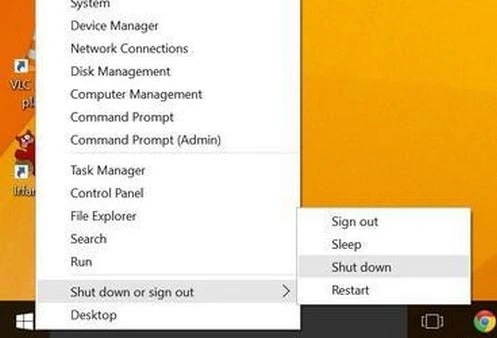 Tắt nhanh máy tính chạy Windows 10 